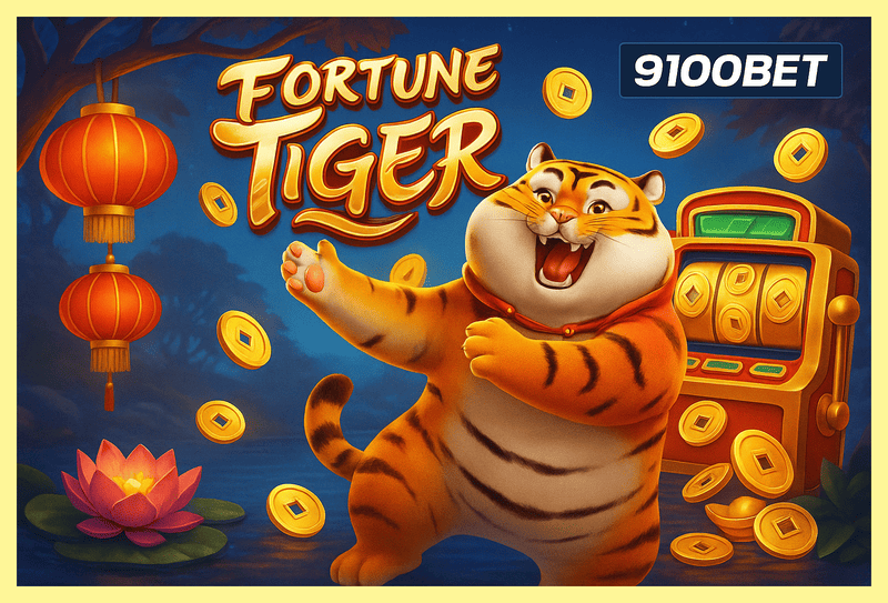 Fortune Tiger é um jogo imperdível no 9100BET Casino
