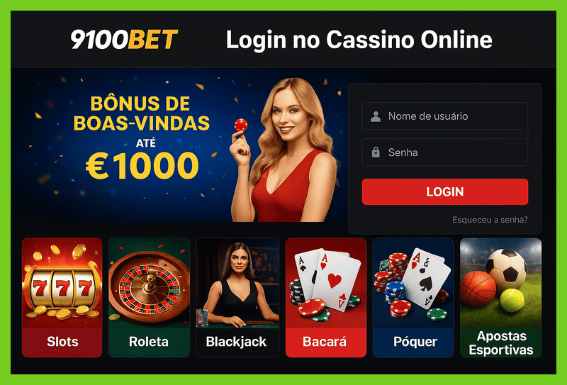 Não Perca tempo, o rRgistro na site 9100BET